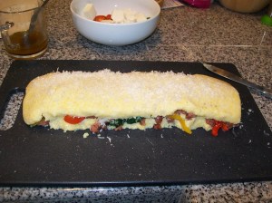 Polenta "sandwich"