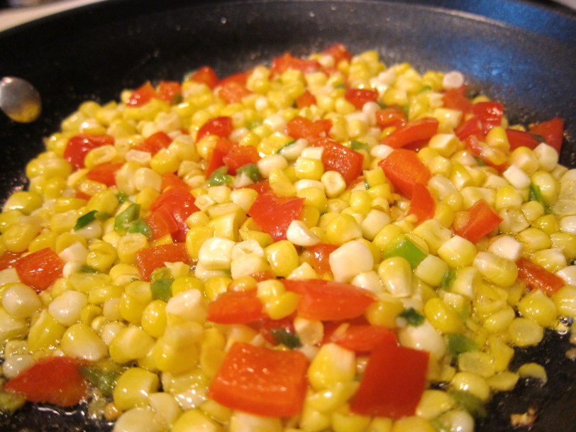 warm corn salad