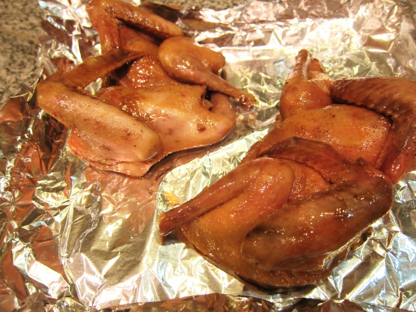 squab ready to roast