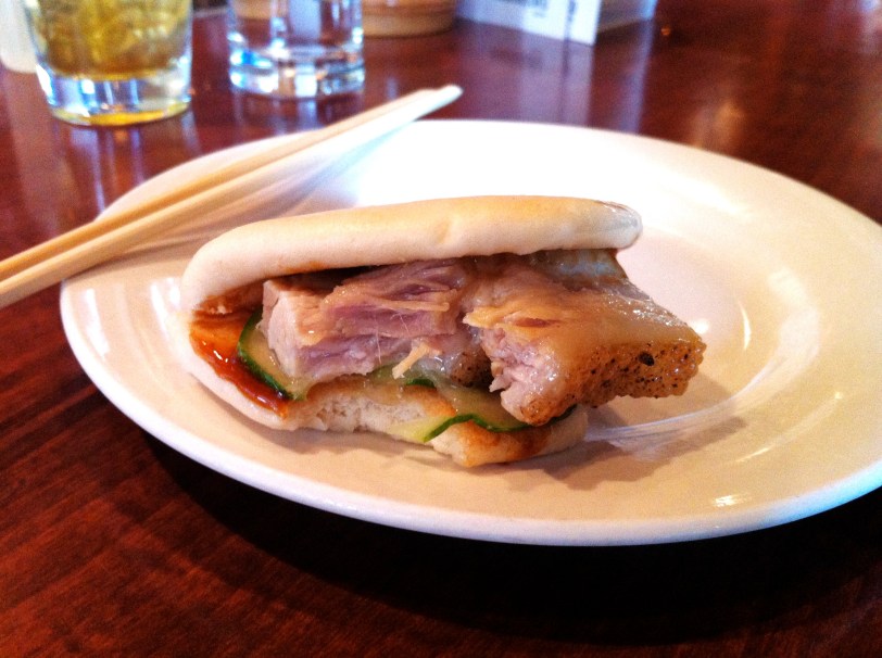 Momofuku Ssam Pork Belly bun