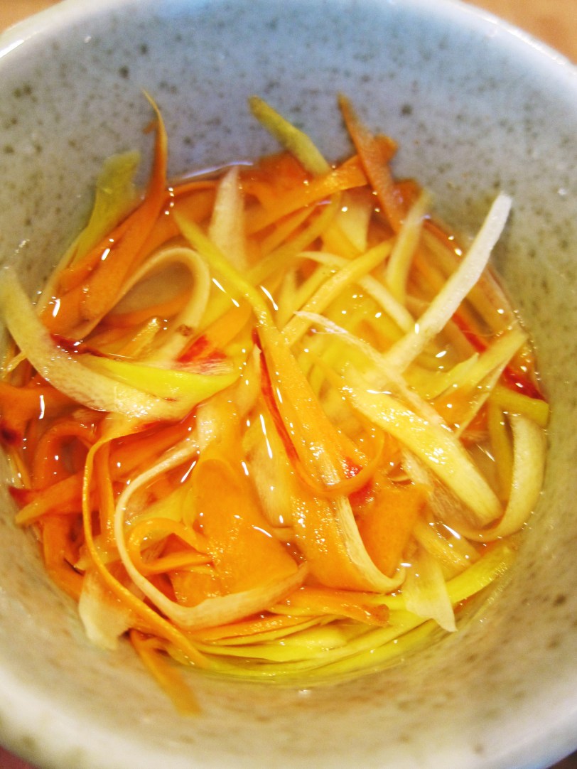 multicolored carrots