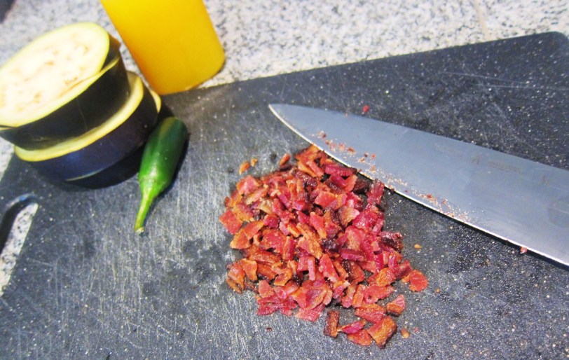 bacon eggplant jalapeno